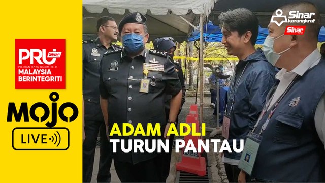 Adam Adli pantau pusat undi awal di Melaka