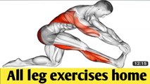 Exercise for all leg muscles _ workout at home
