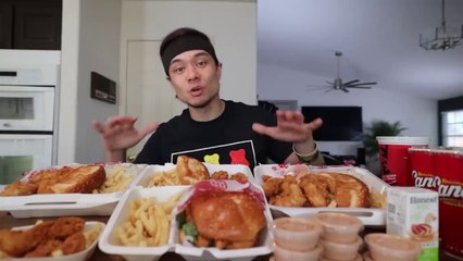Raising Cane's Full Menu Challenge!! (All 5 Combo Meals)