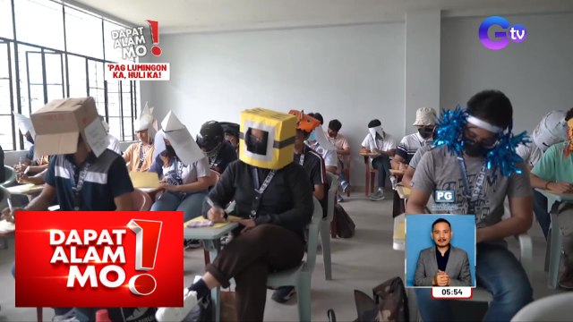 Anti-cheating hats, paandar ng isang paaralan sa Bicol | Dapat Alam Mo!