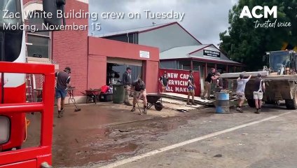 Zac White Building on Molong clean-up | November 15, 2022 | Central Western Daily