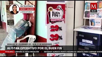 En Hidalgo, alistan operativo por el Buen Fin