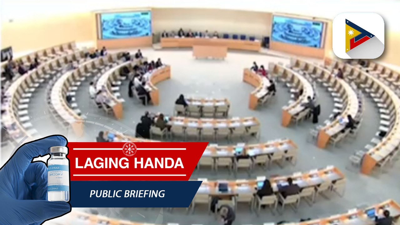 DOJ Sec. Remulla, inilatag sa UNHRC ang mga ginagawa ng Pilipinas para maprotektahan ang karapatang pantao