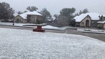 Wintry storm spreads snow across the Plains