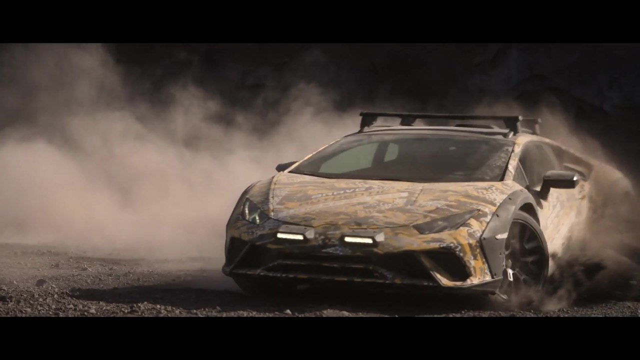 Neuer Lamborghini Huracán Sterrato - Vulkan Ätna