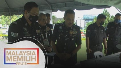 PRU15 | 31,291 polis, tentera undi awal di Perak