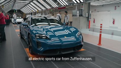 Porsche Taycan - production anniversary