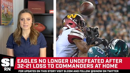 Commanders Hand Eagles First Loss of the Season