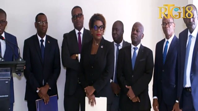 Seremoni enstalasyon Me. Emmelie Prophète Milcé kòm Minis a.i Ministè Jistis ak Sekirite Piblik.