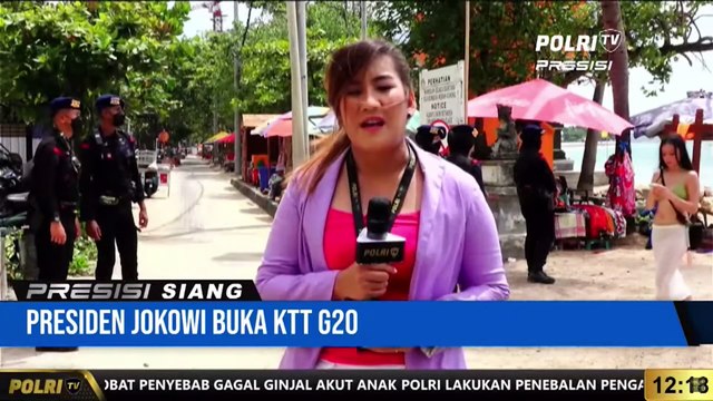 Live Report Segmen Khusus Presiden RI Resmi Buka Puncak KTT G20