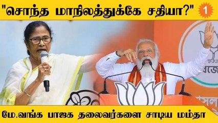 சொந்த மாநிலத்துக்கே சதி செய்வதாக பாஜக தலைவர்களை சாடிய மம்தா