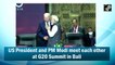 US President and PM Modi meet each other at G20 Summit in Bali