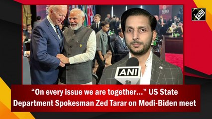 'On every issue we are together…': US on Modi-Biden meet