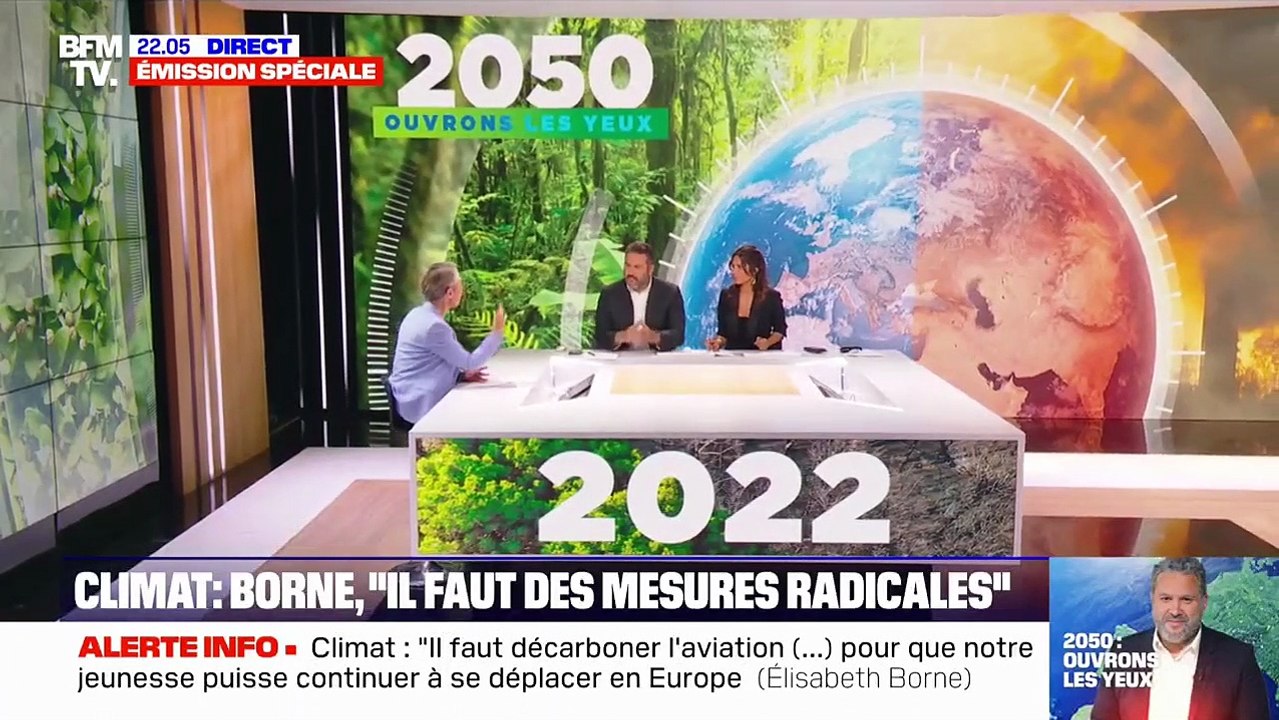 La Première ministre, Elisabeth Borne, annonce qu'elle n'est pas favorable à la réduction de la vitesse à 110 km/h sur les autoroutes : "Je pense que l'imposer n’est pas la bonne solution."