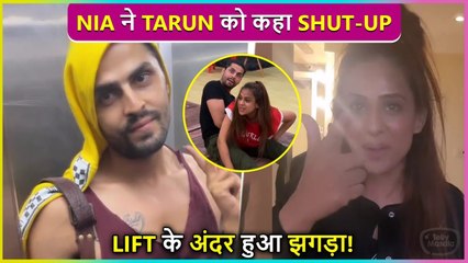 Nia Sharma Makes FUN Of Choreographer Tarun Raj Nihalani Inside A Lift | JDJ10