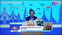 Cambodian Prime Minister Hun Sen, may COVID | BT