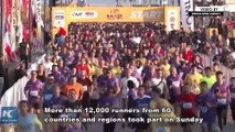Thousands run in Beirut int'l marathon