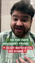 _♀️ DO YOU HAVE IMAGINARY FRIEND _♀️ #shorts