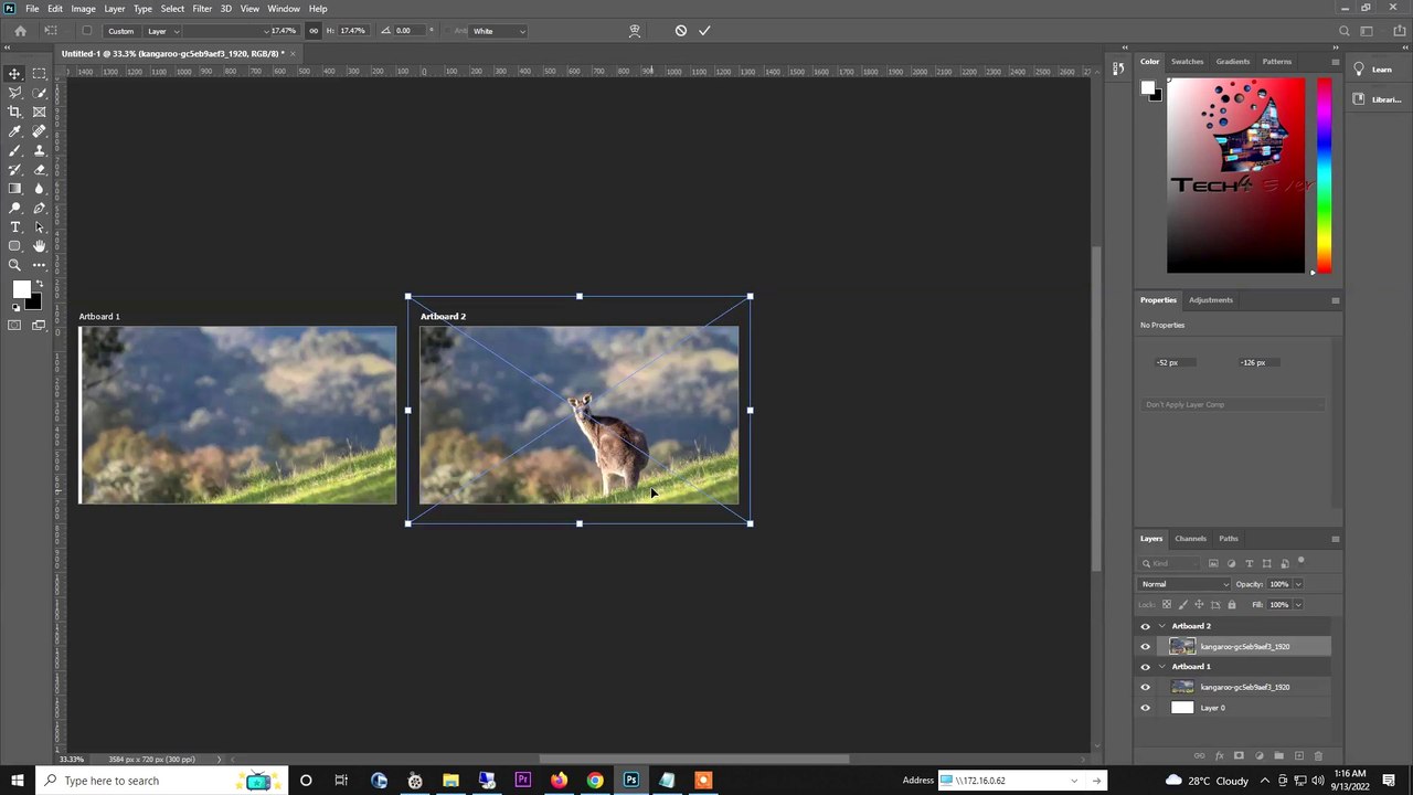 How to use Move tool in Photoshop Bangla Tutorial || মুভ টুল || Photoshop Tutorial ||EP-2