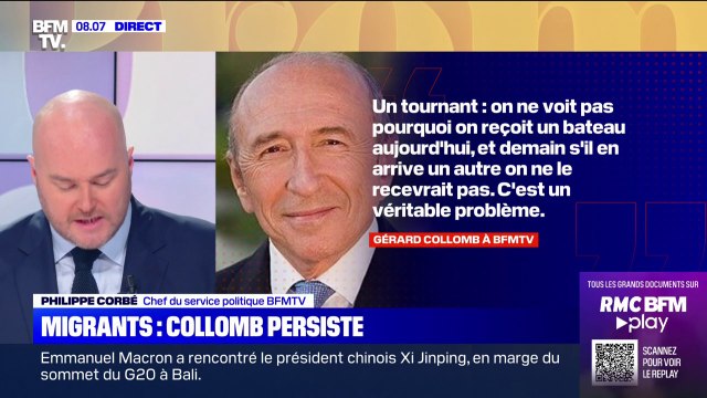 Immigration: Gérard Collomb pointe du doigt la ligne politique du gouvernement