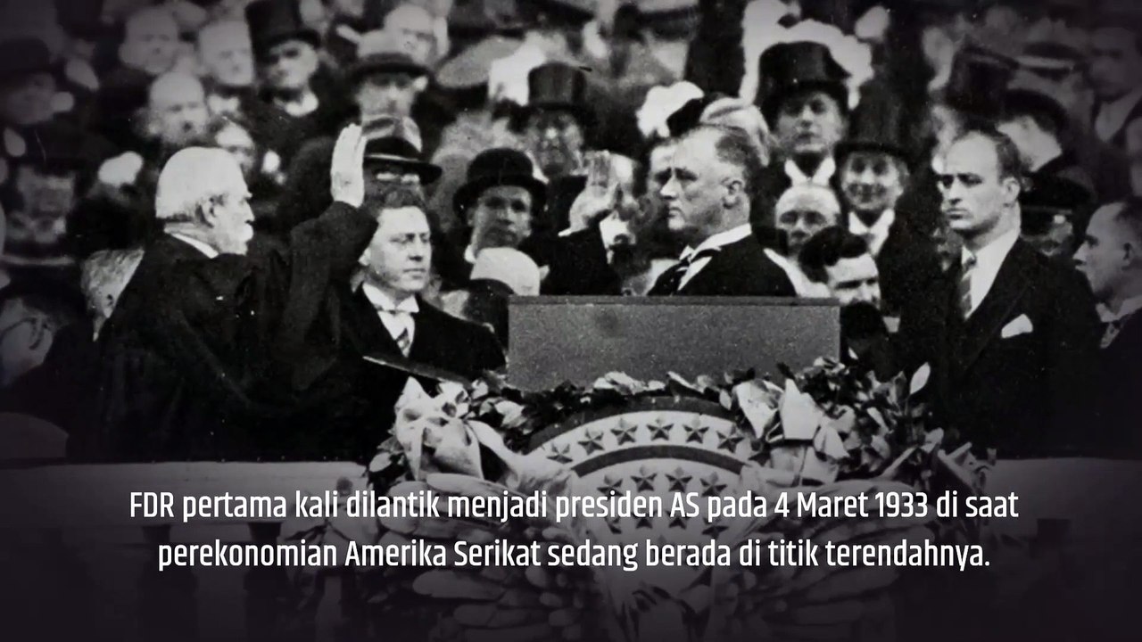 Franklin Daleno Roosevelt Four Term US President