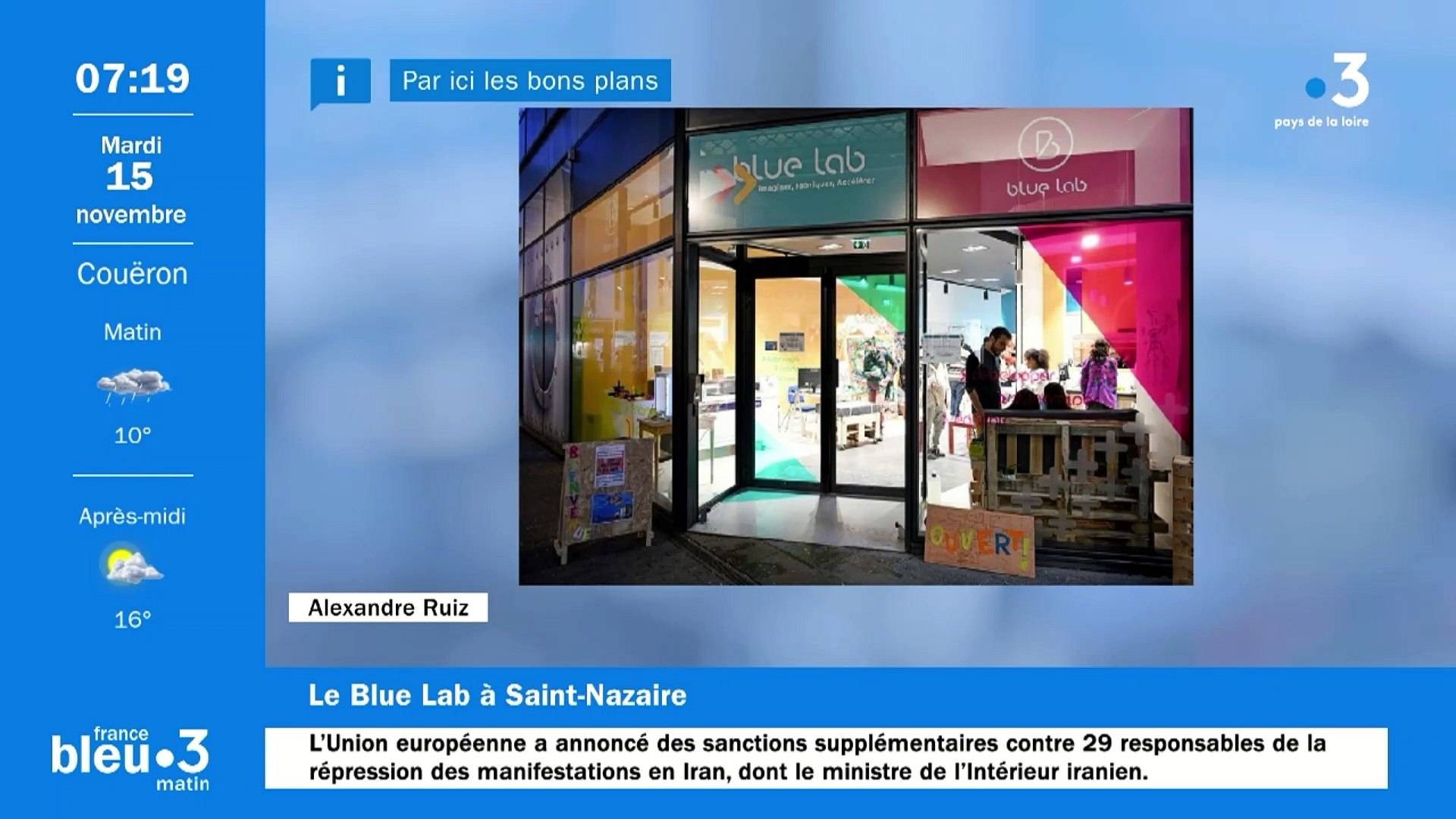 Saint Nazaire : Le Blue Lab, une association qui vous permet de mieux  appréhender le numérique ! - Vidéo Dailymotion