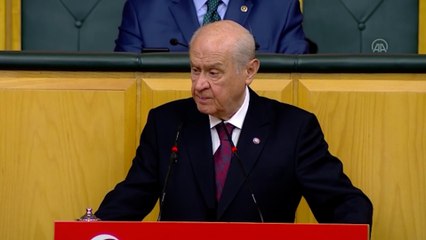 Bahçeli: "Türk milleti sözde müttefiklere diz çökmeyecek"