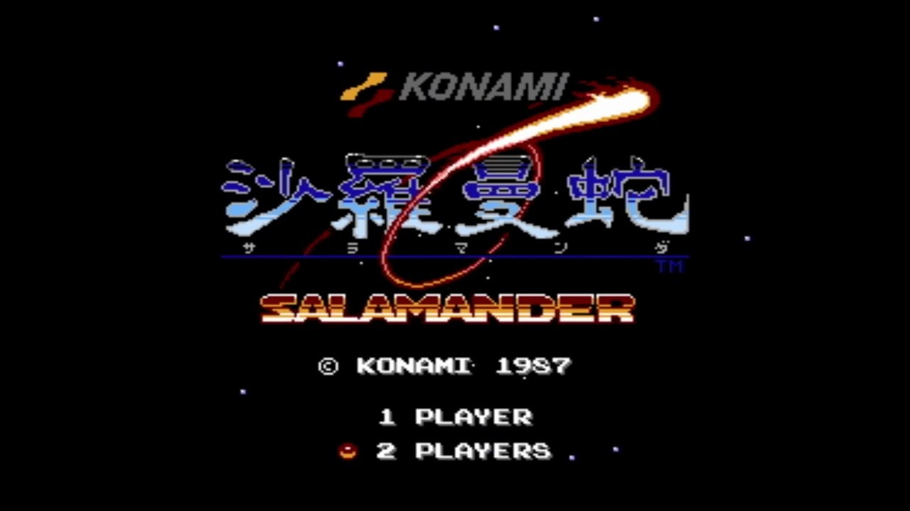 Salamander (NES) 1 Person 2 Players - Complete - No Deaths