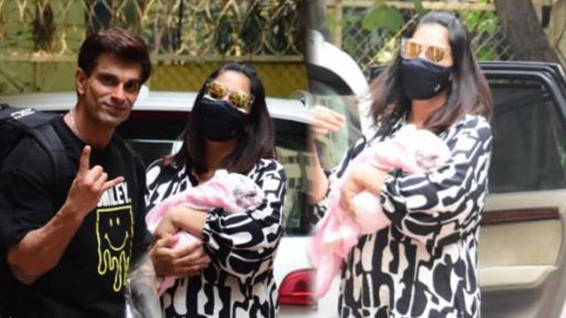 Bipasha Basu Baby Girl Discharge Hospital Video, बेटी को गोद में लिए आई नजर | Boldsky*Entertainment