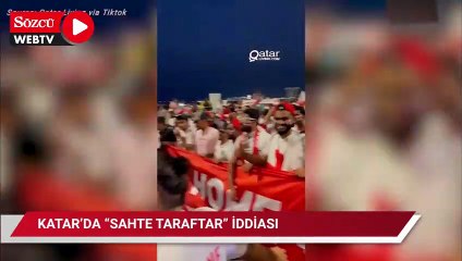 Katar'da "sahte taraftar" iddiası