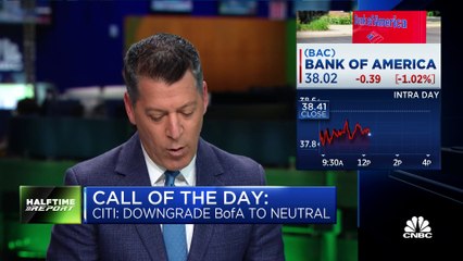 Bank of America downgraded to neutral