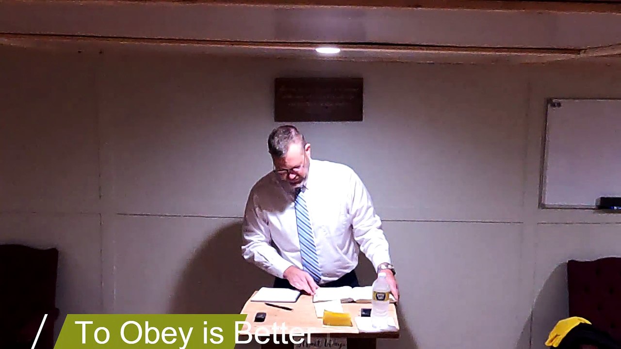 To Obey is Better than Sacrifice