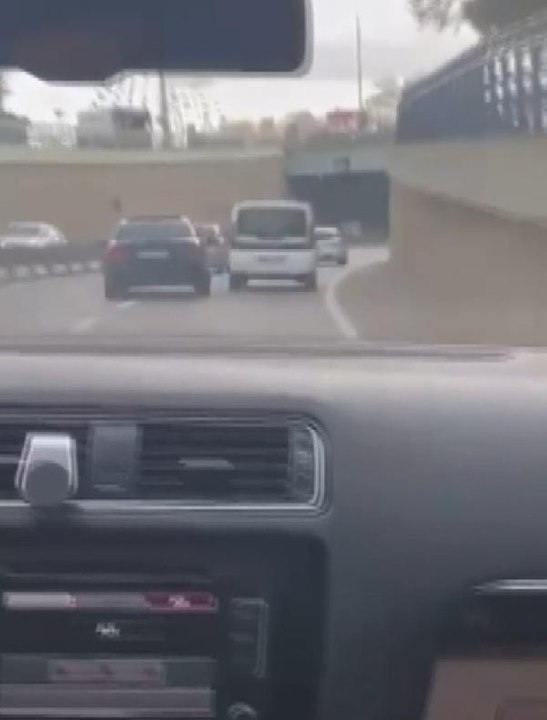 SARIYER'DE MAKAS ATAN ADAY SÜRÜCÜYE 2 BİN 642 LİRA CEZA