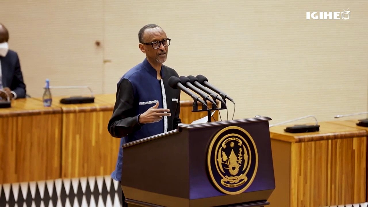Ijambo rya Perezida Kagame yakira indahiro z'abaminisitiri babiri bashya