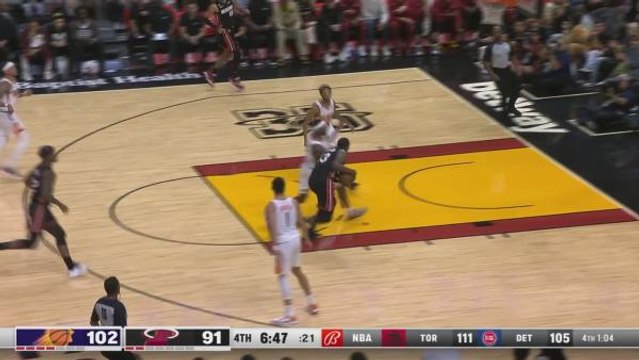 Wham, Bam! Adebayo spins and scores mid-tumble in Heat win