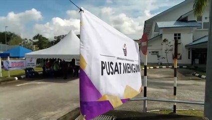 关丹警员热情提前投票，彰显投票热情🗳️