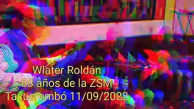 Walter Roldán en los 83 años de la ZSM - Radio Zorrilla de San Martín - Tacuarembó (11/09/2022)