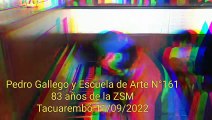 Pedro Gallego y Escuela de Arte N°161 en los 83 años de la Radio Zorrilla - Tacuarembó (11/09/2022)