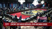 Buka G20 di Bali, Jokowi: KTT G20 Harus Berhasil dan Tidak Boleh Gagal