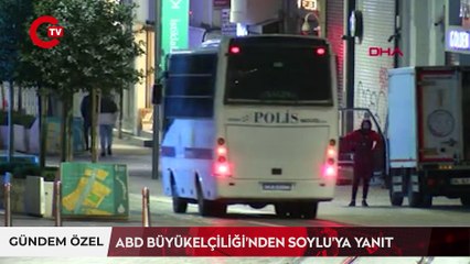 ABD Büyükelçiliği'nden Soylu'ya yanıt