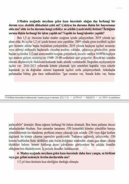 Amasra Maden Faciası Soruşturması… Maden İşçisinin Savcılık İfadesi: Burası Patlayabilir' Demişlerdi, Buna Rağmen Önlem Alınmadı