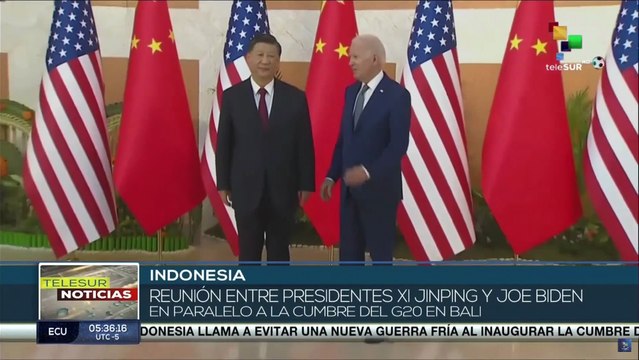 Pdtes. Xi Jinping y Joe Biden abogan por reencauzar relaciones bilaterales