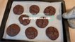 The Easiest Chocolate Cookies Recipe / Εύκολα Cookies Κουβερτούρας