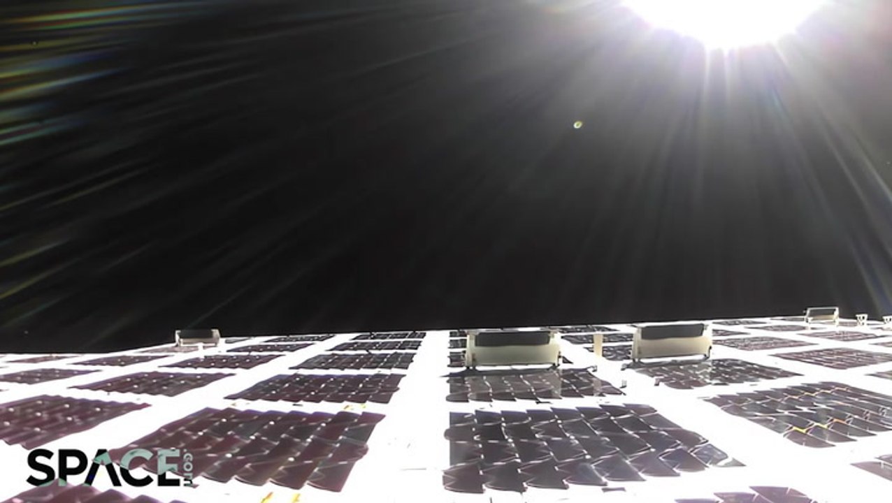 See The Largest Communications Array Deployed Yet In Low-Earth Orbit