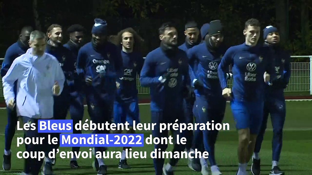 Mondial: les Bleus débutent leur préparation à Clairefontaine