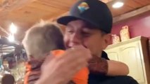 Marine Surprises Kid Brother