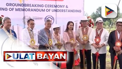 Groundbreaking para sa Sagip Pamilya Housing Project, isinagawa sa Tanauan, Batangas