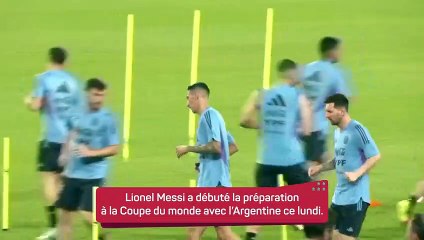 Argentine - Messi commence sa préparation à la Coupe du monde