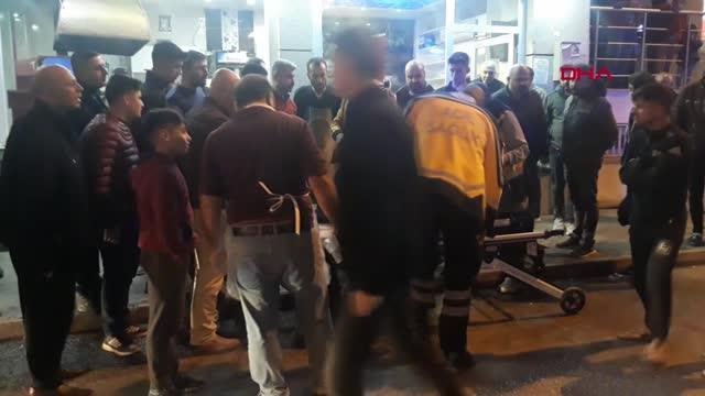 GAZİANTEP'TE, OTOMOBİLLE ÇARPIŞAN MOTOSİKLET SÜRÜCÜSÜ YARALANDI