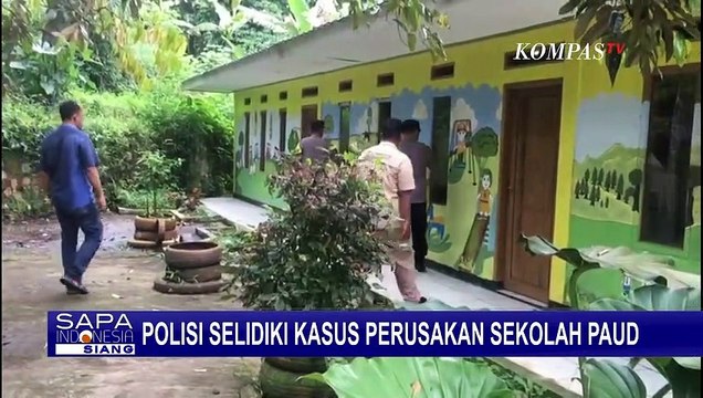 Sekolah Paud di Sukabumi Dirusak Orang Tak Dikenal, Polisi Selidiki Pelaku!